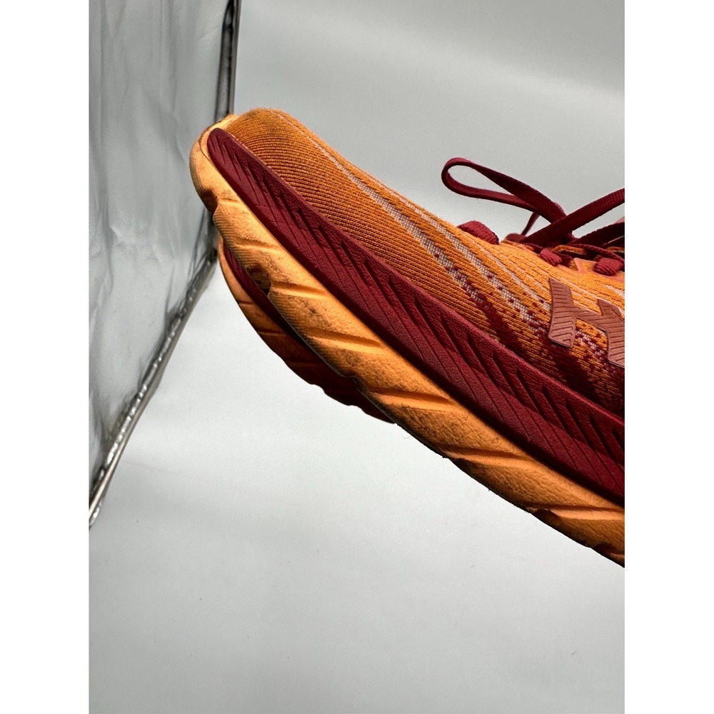 Hoka One One Mach 5 1127894-AHRT Womens US 9B Running Shoes Orange‎ Red Sneakers - Picture 6 of 6